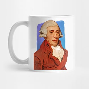 Austrian Composer Joseph Haydn illustration Mug